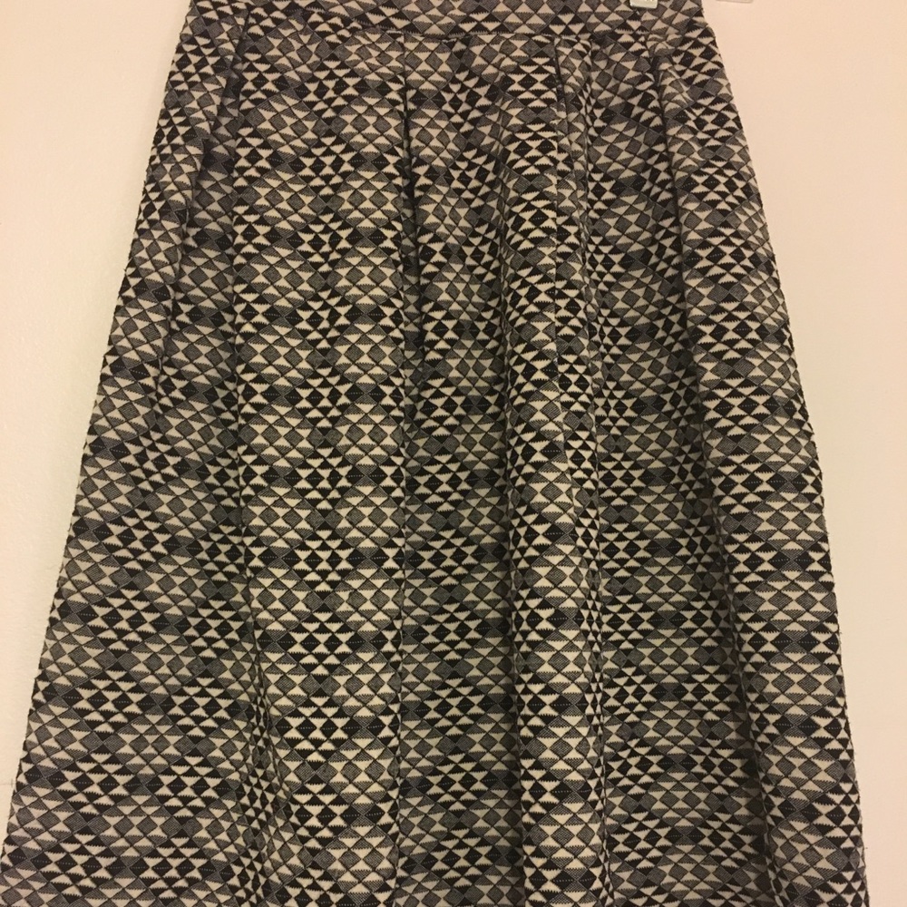 Patterned Full Skirt